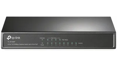 Immagine prodotto di TP-Link TL-SF1008P - Switch - 8 Anschlsse - EN, Fast EN - 10Base-T, 100Base-TX - PoE (TL-SF1008P)