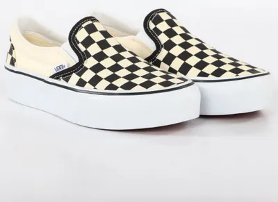 Image de Vans Classic Slip-on Platform Couleur Beige