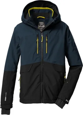 Productafbeelding van Skijas jongens - Functionele jas - Met capuchon en sneeuwvanger