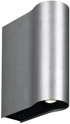 Produktbild von Philips myLiving Wandleuchte 332594816, Oberfläche, 2 Glühbirne(n), 2700 K, IP20, Aluminium