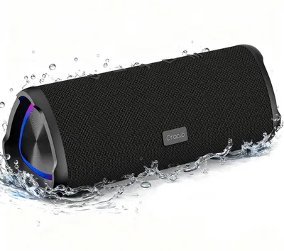 Immagine prodotto di Altoparlante portatile - Altoparlante wireless - 20 W - Impermeabile IPX6 - Nero