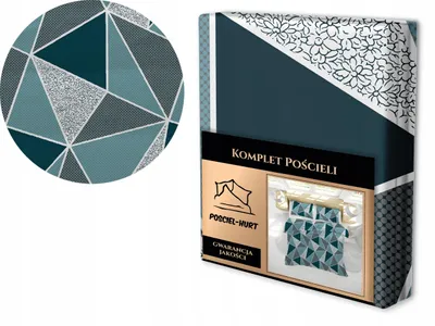 Image de Posciel-Hurt Parure de lit Coton Percale 160x200cm Multicolore