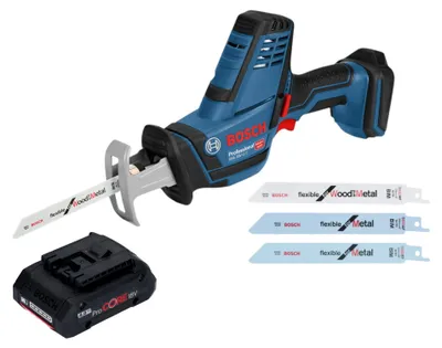 Zdjęcie produktu dla Akumulatorowa pilarka szablasta Bosch GSA 18V-LI C Professional 18 V + 1x akumulator ProCORE 4,0 Ah - bez ładowarki