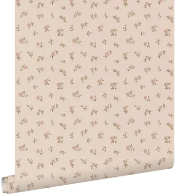 Produktbild von ESTAhome Tapete Blumenmuster Altrosa 50 x 900 cm