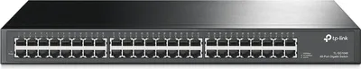 Produktbild von TP-Link TL-SG1048, Unmanaged, Gigabit Ethernet (10/100/1000), Vollduplex, Rack-Einbau, 1U