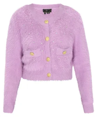 Produktbild von NAEMI damen cardigan - lila, XS/S
