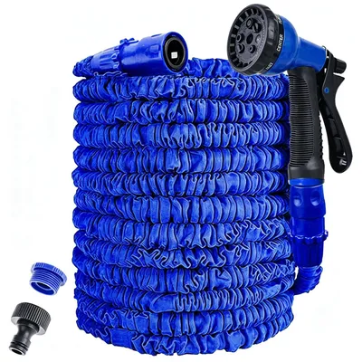 Produktbild von 25ft Ausziehbarer Gartenschlauch mit 8 Sprühdüsen