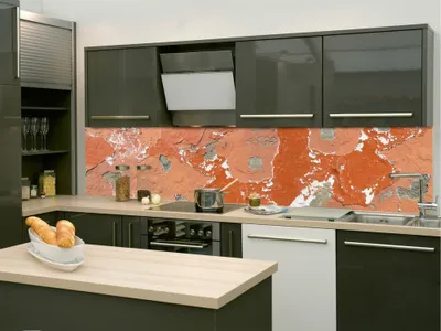 Zdjęcie produktu dla Dimex fototapety do kuchni, samoprzylepne KI-260-149 Uszkodzona ściana 60 x 260 cm