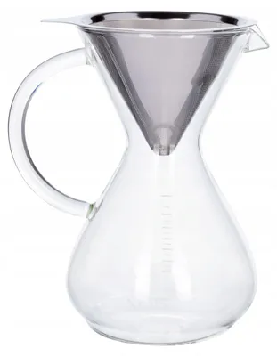 Produktbild von Überlaufkaffee-Filter 1000 ml Nois-Borosilikatglas, Stahlfilter 830416