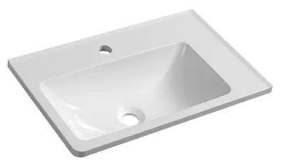 Immagine prodotto di Sapho Arana - Lavabo 560x110x350 mm, senza sfioratore, foro per rubinetto, bianco AN056