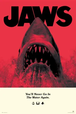 Produktbild von Jaws - Red - Poster 61x91,5 cm