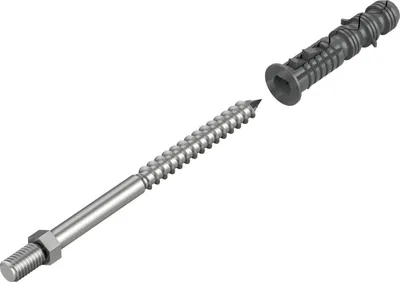 Produktbild von BRYZA Dorn für Rohrschelle 180 mm mit Dübel