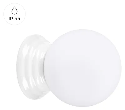 Productafbeelding van Wandlamp ZORI wit IP44