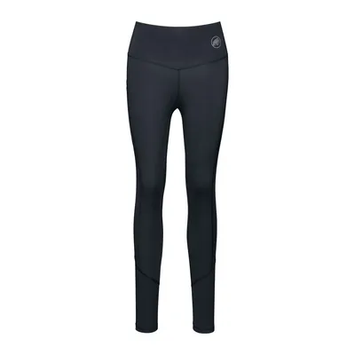 Schwarze Leggings für Frauen von Mammut; Modell Massone Tights; ideal für Sport und Freizeit.