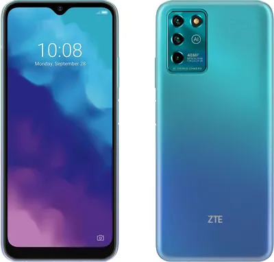 Produktbild von Silikon Hülle Basic kompatibel mit ZTE Blade Axon 40 Lite Smart Case TPU Soft Handy Cover Schutz Transparent
