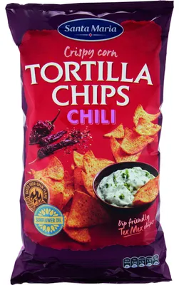 Produktbild von Santa Maria Tortilla Chips Chili 475g