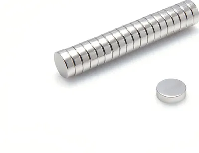 Produktbild von Neodym Magnete 10 x 3 mm 10 Stück mm N38, Extrem stark, Magnettafeln, Kühlschränke, Whiteboards, DIY