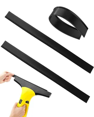 2 Gummi-Lippen für Fenstersauger, 280 mm, kompatibel mit WV1–WV75