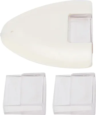 Image de Craie de tailleur professionnelle avec 4 couleurs, bloc triangulaire pour le marquage temporaire des tissus, la couture de vêtements, la cordonnerie, la couture (WHITE)