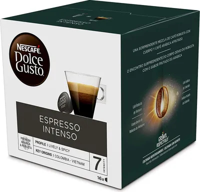 Produktbild von Nescafé Dolce Gusto Espresso Intenso | 16 Kaffeekapseln