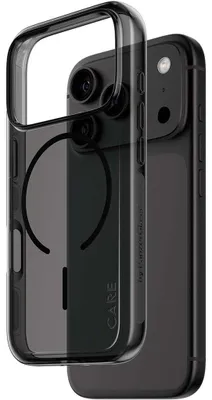 Image de PanzerGlass CARE™ par ® Urban Explorer Case, modèle Smokey noir, pour iPhone 18 Pro | 17 Pro. Étui de protection, compatible avec Apple - iPhone 18 Pro, Apple - iPhone 17 Pro, couleur noire