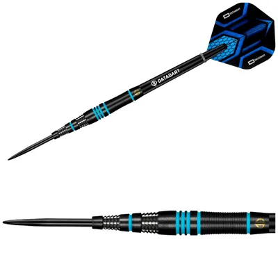Produktbild von Datadart | Phantom | Steeldarts | 90% Tungsten | 22g | Schwarz Blau | Dartpfeile Set