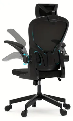 Obrázek produktu pro Ergonomická kancelářská židle - Otočná kancelářská židle - Pracovní židle - Kancelářská židle - Židle k psacímu stolu