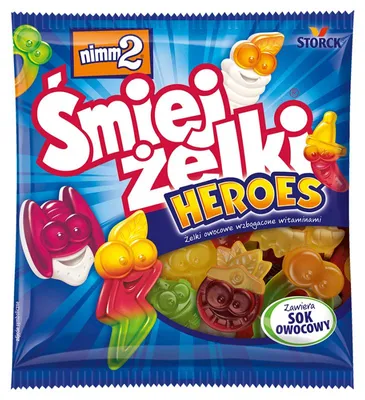 Image de Nimm2 Smoothies Heroes Gelée de fruits enrichie en vitamines 90 g