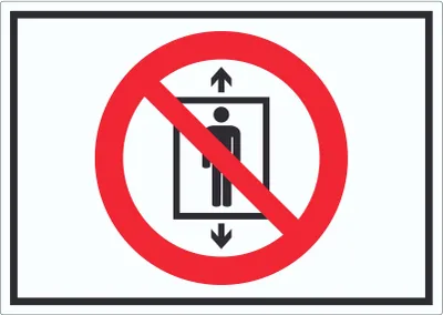 Produktbild von Personenbeförderung verboten Symbol Aufkleber A9 (37x52mm)