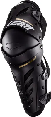 Image de Leatt Dual Axis protecteurs de genoux et tibias, noir, L/XL