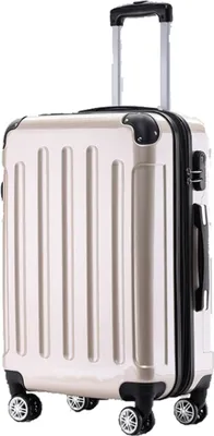 Produktbild von Beibye Hartschalen-Trolley XL - 75cm - 115/138L - Light - 4 Rollen - Farbe: champagner