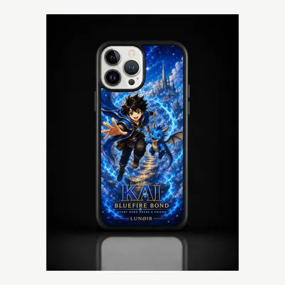 Imagen del producto de Funda para iPhone 13 Pro Max, carcasa protectora para teléfono móvil con diseño de Kai – LUNØIR ©