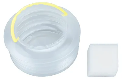 Produktbild von Zusammenklappbarer Pinselreiniger-Eimer, Aquarellfarbe, waschen, tragbare Plastikeimer