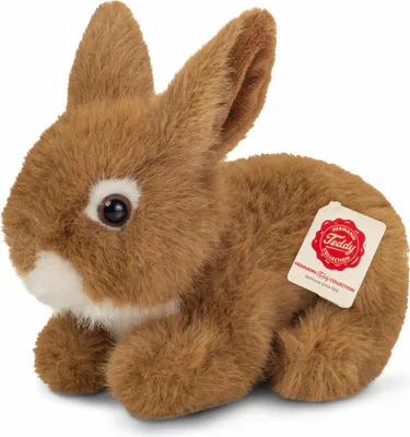 Produktbild von Teddy Hermann Hase sitzend, Kuscheltier, Stofftier, Plüschtier, Braun, 17 cm, 937418