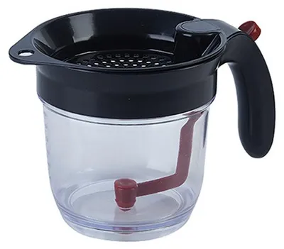 A product shot of a fat separator.