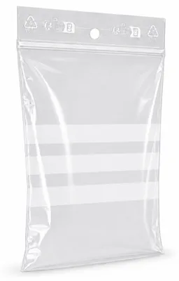 Gripbeutel 6x8 cm, 500 Stück, transparent, wiederverschließbar