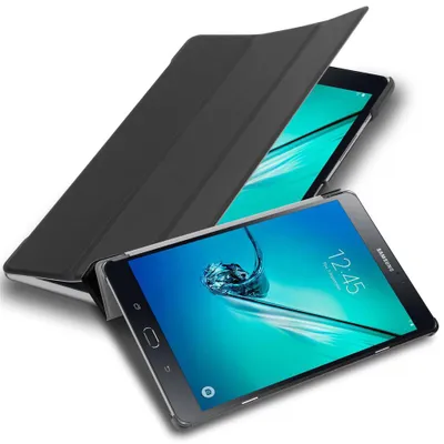 Image de Cadorabo Housse de protection pour Samsung Galaxy Tab S2 (8 pouces) Tablet Housse en noir Etui Case Cover Sac Auto Wake up
