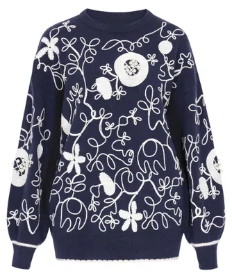 Immagine prodotto di Maglione da donna GELYA - blu navy, taglia M/L