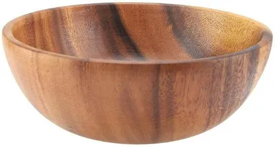 Produktbild von Holzschale - nachhaltig und elegant - 1 Stück - natürlicher Holz