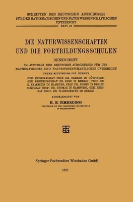 Produktbild von Die Naturwissenschaften und die Fortbildungsschulen