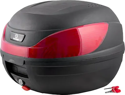 Produktbild von Moretti MR-866 Kofferraum, 32 l, schwarz, roter Reflektor