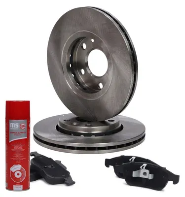 Obrázek produktu pro Sada brzd MASTER-SPORT – přední brzdové kotouče a brzdové destičky pro RENAULT MEGANE III Grandtour (KZ0/1) 280 mm