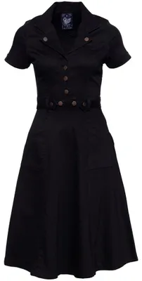 Produktbild von Queen Kerosin Workwear Kleid - Swing Denim XXL