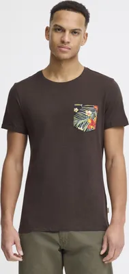 Produktbild von BLEND BHFlorens Herren T-Shirt Kurzarm Shirt mit Print Rundhals-Ausschnitt Regular fit