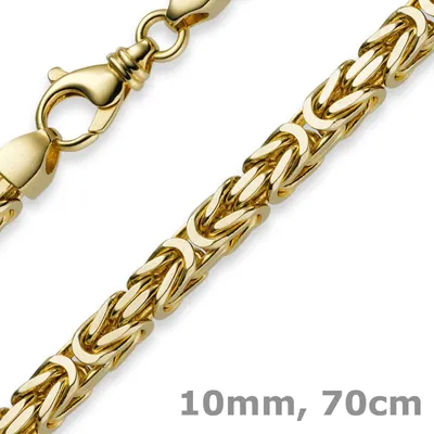 10mm-Königskette-aus-585-Gelbgold-70cm