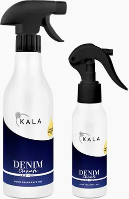 Produktbild von Professionelles ätherisches Öl auf Parfümbasis mit Birken- und Moschusduft 100 ml - Kala Chanti Denim