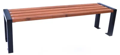Produktbild von ROJAPLAST Opolánky Parkbank, 162 cm, braun, Modell CL1010