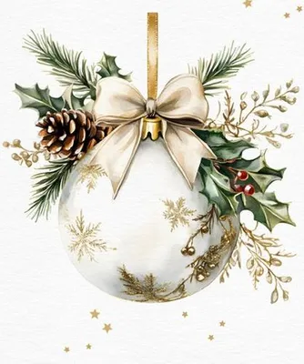 Immagine prodotto di TI-FLAIR Lunch-Serviette "White Bauble" 12 Stück Verkaufseinheit 412498 4065657004135
