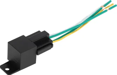 Produktbild von 4 Pins 60V 40A Auto-Relais mit Kunststoff-Aufhängeloch mit Kabelbaum-Buchsen Wasserdichtes Auto-Relais 1 Stück