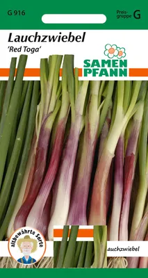 Produktbild von Lauchzwiebel Red Toga | Zwiebelsamen von Samen Pfann